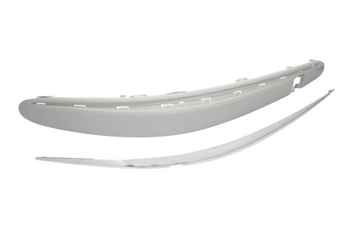 Spoiler bara Fata Dreapta set cu banda cromata, grund potrivit MERCEDES E T-MODEL S211, E VF211, E W211 03.02-07.09 03.02-04.07