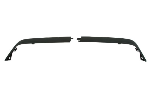 Spoiler bara fata stanga/dreapta (set, negru) potrivit CITROEN C3 AIRCROSS 06.17-