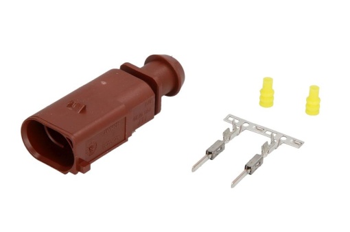Stecher, numar pini: 2, Kit reparare, potrivit AUDI; SEAT; SKODA; VW