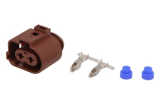 Stecher, numar pini: 2, Kit reparare, potrivit AUDI; SEAT; SKODA; VW