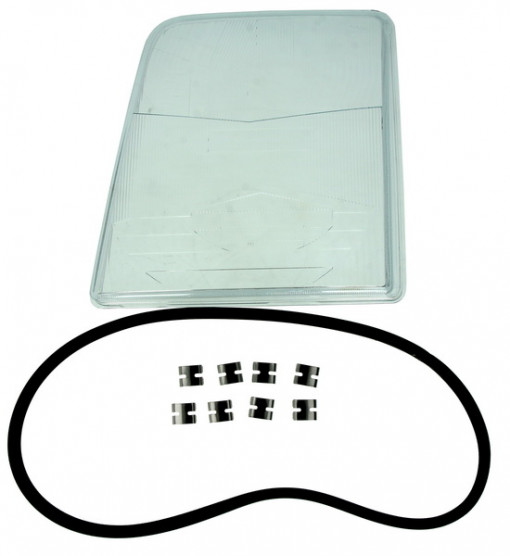 Sticla far Stanga potrivit VW LT 28-35 II, LT 28-46 II 05.96-07.06