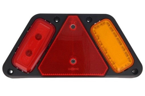 Stop spate dreapta W228 (LED, 12/24V, cu intermitent, cu lumina de ceata, cu lumina stop, lumini parcare, reflector, lungimea cablu : 2m)