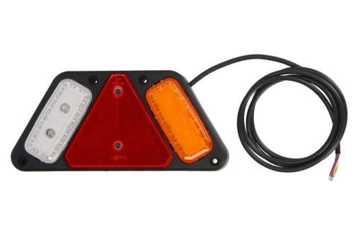Stop spate dreapta W228 (LED, 12/24V, cu intermitent, cu lumina de ceata, lumina de marșarier, cu lumina stop, lumini parcare, reflector, lungimea cablu : 2m)
