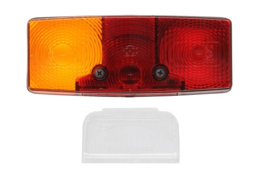 Stop spate stanga (12/24V, cu intermitent, cu lumina stop, lumini parcare, cu lumina placuta inmatriculare, fara reflector)