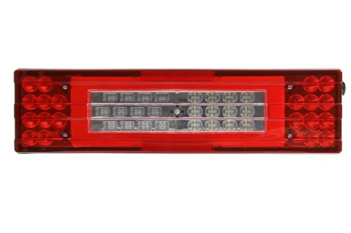 Stop spate stanga (LED, 24V, cu intermitent, cu far ceață, lumina de marșarier, cu stop, lumină de parcare, cu iluminare placuta, reflector ) potrivit MERCEDES
