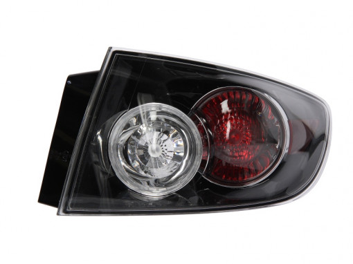 Stop tripla lampa spate dreapta ( exterior , Semnalizator alb, culoare sticla negru) MAZDA 3 LIMUZINA 2003-2006