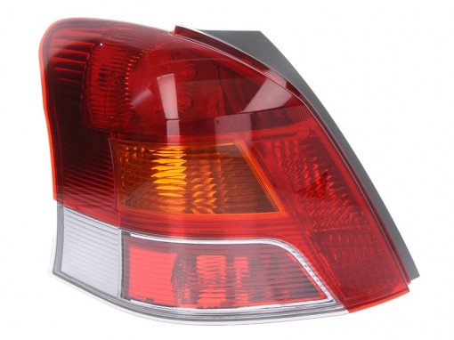 Stop tripla lampa spate stanga (Semnalizator portocaliu, culoare sticla: rosu) TOYOTA YARIS HATCHBACK 2005-2010