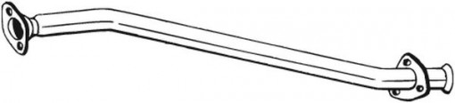 Teava esapament Fata potrivit CITROEN JUMPER I; FIAT DUCATO; PEUGEOT BOXER 1.9D/2.5D 02.94-04.02
