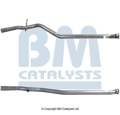 Teava esapament Mijloc (lungime:1840mm) potrivit CITROEN BERLINGO, BERLINGO/MINIVAN; PEUGEOT PARTNER, PARTNER/MINIVAN 1.9D 06.96-12.15