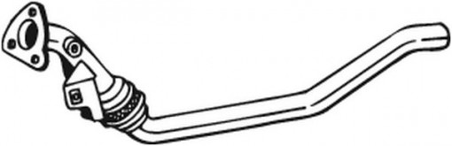 Teava esapament Mijloc potrivit AUDI A4 B7 2.0D 11.04-03.09