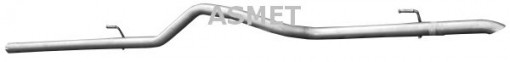 Teava esapament Spate potrivit MERCEDES SPRINTER 2-T (B901, B902), SPRINTER 3-T (B903) 2.1D/2.7D/2.9D 02.95-05.06