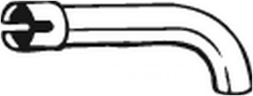 Teava esapament Spate potrivit MERCEDES SPRINTER 2-T (B901, B902), SPRINTER 3-T (B903), SPRINTER 4-T (B904), SPRINTER 5-T (B905); FORD TRANSIT, TRANSIT TOURNEO 2.1D-2.9D 02.95-12.14