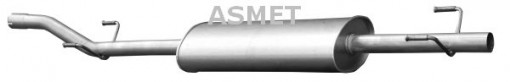 Toba esapament intermediara potrivit MERCEDES SPRINTER 2-T (B901, B902), SPRINTER 3-T (B903), SPRINTER 4-T (B904) 2.1D/2.7D 04.00-05.06
