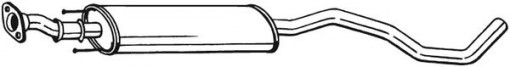 Toba esapament intermediara potrivit NISSAN NOTE 1.6 03.06-06.12