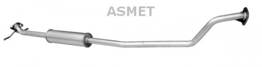 Toba esapament intermediara potrivit OPEL AGILA; SUZUKI SPLASH 1.2 01.08-