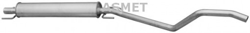 Toba esapament intermediara potrivit OPEL ASTRA H, ASTRA H CLASSIC 1.6/1.8 08.04-05.14