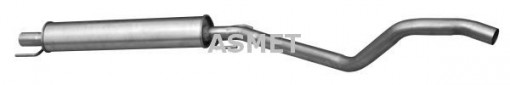 Toba esapament intermediara potrivit OPEL ASTRA H, ASTRA H/KOMBI 1.9D 08.04-10.10