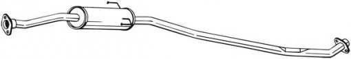 Toba esapament intermediara potrivit TOYOTA RAV 4 II 2.0 05.00-11.05