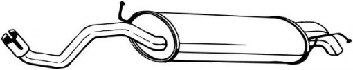 Toba finala esapament potrivit AUDI A3; SEAT LEON; VW GOLF IV, NEW BEETLE 1.6/1.8/2.0 09.96-10.10