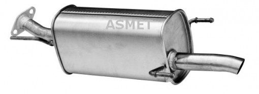 Toba finala esapament potrivit OPEL ASTRA G 1.4-2.0D 02.98-01.05