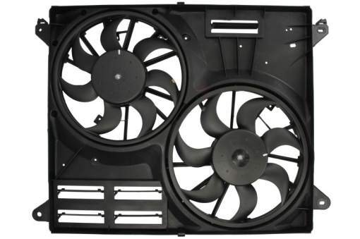 Ventilator radiator (cu carcasa, dublu) potrivit FORD USA EDGE 2.0D 08.15-07.18