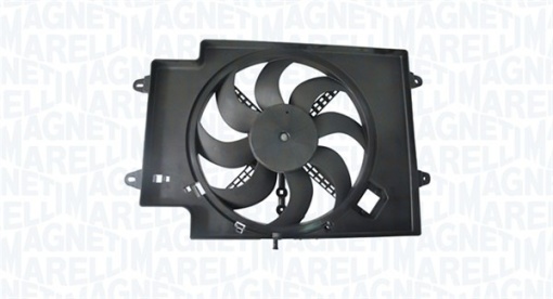 Ventilator radiator (cu carcasa) potrivit ALFA ROMEO GT 1.8/2.0 11.03-09.10