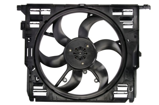 Ventilator radiator (cu carcasa) potrivit BMW 5 (F10), 5 (F11), 6 (F12), 6 (F13) 2.0D-4.4 06.09-02.17