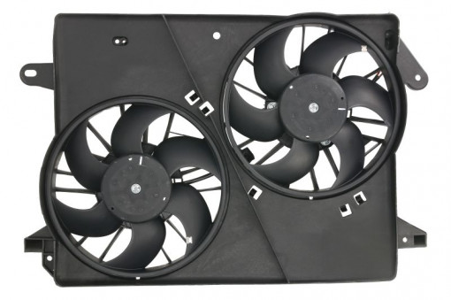 Ventilator radiator (cu carcasa) potrivit CHRYSLER 300C 2.7-6.1 09.04-11.12