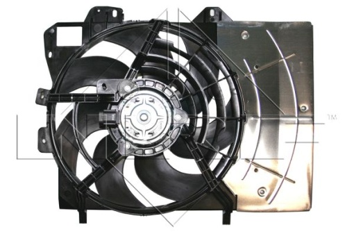 Ventilator radiator (cu carcasa) potrivit DS DS 3; CITROEN C2, C2 ENTERPRISE, C3 / C3 ORIGIN III, C3 AIRCROSS II, C3 I, C3 II, C3 PICASSO, C4 CACTUS, C-ELYSEE, DS3 1.0-1.6LPG 02.02-