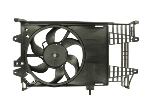 Ventilator radiator (cu carcasa) potrivit FIAT IDEA, PUNTO; LANCIA YPSILON 1.2/1.2CNG 09.99-
