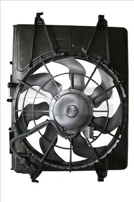 Ventilator radiator (cu carcasa) potrivit HYUNDAI I30 1.4/1.6 10.07-06.12 - Img 1