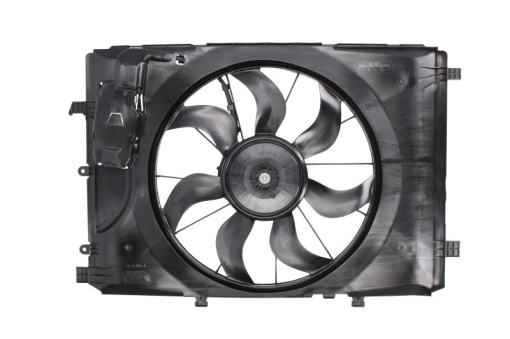 Ventilator radiator (cu carcasa) potrivit MERCEDES A (W176), B SPORTS TOURER (W246, W242), CLA (C117), CLA SHOOTING BRAKE (X117), GLA (X156) 1.5D/1.6/1.8D 11.11-12.19