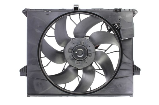 Ventilator radiator (cu carcasa) potrivit MERCEDES M (W164), R (W251, V251) 3.0-5.5 02.05-12.14