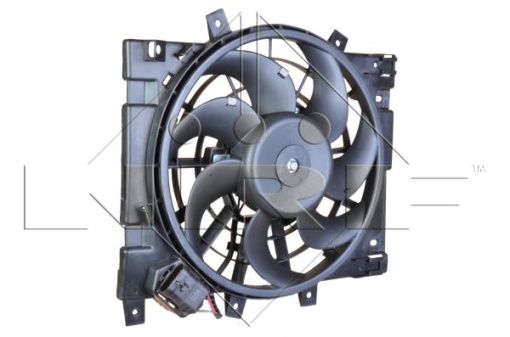 Ventilator radiator (cu carcasa) potrivit OPEL ASTRA G, ASTRA H, ASTRA H CLASSIC, ASTRA H GTC, ASTRA H/KOMBI, ZAFIRA B, ZAFIRA B/MINIVAN 1.3D-2.2 02.98-