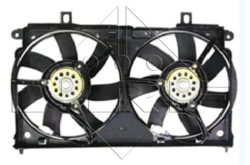 Ventilator radiator potrivit CITROEN SAXO; PEUGEOT 106 II, 106 II/HATCHBACK 1.0-1.6 02.96-07.04