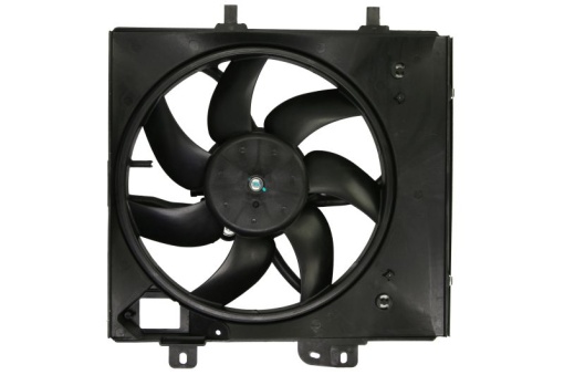 Ventilator radiator potrivit DS DS 3; CITROEN C2, C2 ENTERPRISE, C3 / C3 ORIGIN III, C3 I, C3 II, C3 II/HATCHBACK, C3 III, C3 PLURIEL, C4 CACTUS, C-ELYSEE, DS3; PEUGEOT 1007, 2008 I, 207 1.0-1.6LPG 02.02-