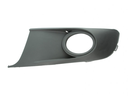 Acoperire bara fata Stanga (cu gauri pentru lampa de ceata, negru) potrivit VW CADDY III, CADDY III/MINIVAN 04.04-05.15 08.10-