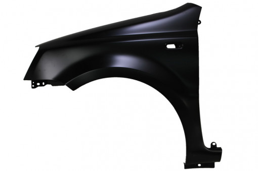 Aripa Stanga (cu locas semnalizator, galvanizat, certificat CZ) potrivit FIAT PANDA, PANDA/HATCHBACK 09.03-12.12