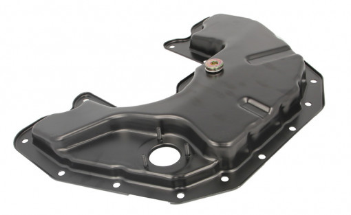 Baie ulei partea de jos, cu orificii senzori, otel potrivit BMW 5 E60, 5 E61, 6 E63, 6 E64, 6 F12, 7 E65, E66, E67 3.6-6.0 07.01-12.12