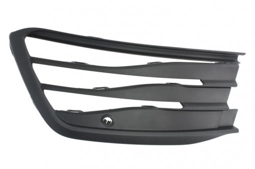 Bara protectie fata dreapta cu locas senzori parcare, plastic, negru potrivit VW GOLF VIII 10.19-