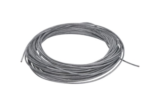 Cablu reparatie (culoare: Negru, Cupru / silicon, sectiune transversala: 0,5mm, lungime: 10m)