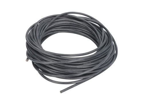 Cablu reparatie (culoare: Negru, Cupru / silicon, sectiune transversala: 2,5mm, lungime: 10m)