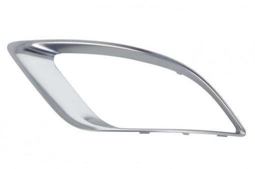 Cadru grila fata Stanga plastic, gri inchis 01.14-