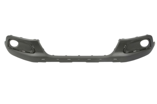 Capac bara Fata cu locas lampa ceata, cu suport locas, negru, TUV PEUGEOT 2008 I SUV 03.13-