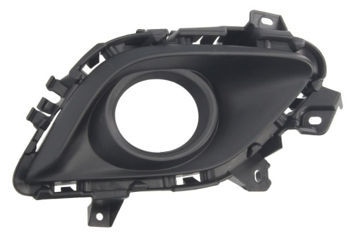 Capac bara fata Dreapta cu locas lampa ceata, plastic, negru potrivit MAZDA 6 10.12- 12.12-02.15