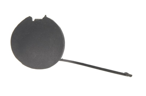 Capac carlig remorcare Fata (negru) potrivit FIAT SEICENTO / 600 11.97-01.10 01.98-01.10 - Img 1