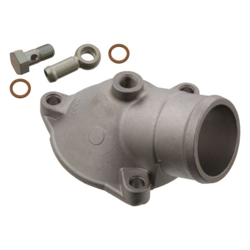 Carcasa termostat potrivit MERCEDES 123 (C123), 123 T-MODEL (S123), 123 (W123), 124 (C124), 124 T-MODEL (S124), 124 (W124), 190 (W201), G (W460) 1.8-2.5 04.77-07.00 potrivit MERCEDES