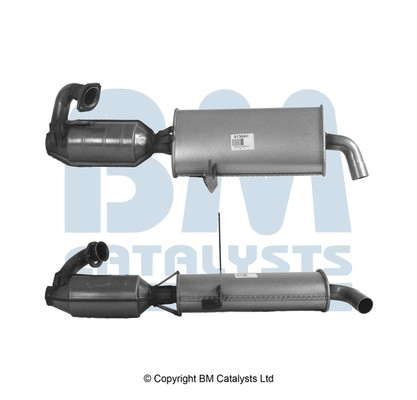 Catalizator EURO 4 potrivit SMART CABRIO, CITY-COUPE, FORTWO 0.6/0.7 07.98-01.07