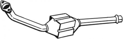 Catalizator potrivit PEUGEOT 306 2.0D 06.99-12.02