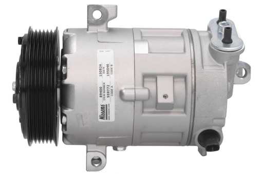 Compresor climatizare potrivit FIAT BRAVO, BRAVO II, DOBLO, DOBLO CARGO, GRANDE PUNTO, IDEA, LINEA, PUNTO EVO, SEDICI; LANCIA MUSA; SUZUKI SX4 1.6D/1.9D/2.0D 10.05-